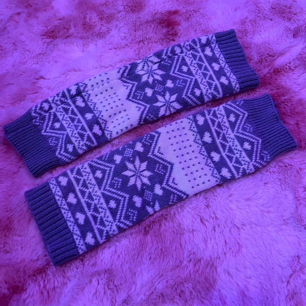 cute y2k legwarmers